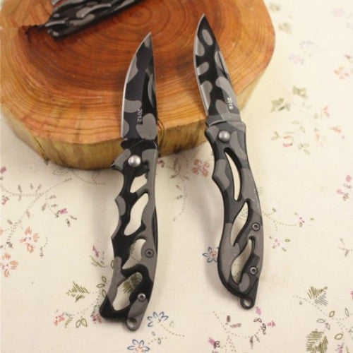Pocket Folding Blade Knife ,Camouflage Camping Survival Knife