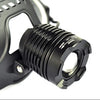 Bright Zoomable LED Headlamp Flashlight